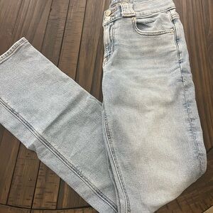 American Eagle Outfitters Light Blue Stretch Denim